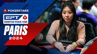 EPT Paris 2024  €5K Main Event  DAY 2  PokerStars [upl. by Dianthe497]