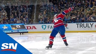 2020 NHL AllStar Skills Competition Hardest Shot [upl. by Yklam178]