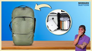 Pakt Travel Backpack 45L V2 Review Is it better than V1 [upl. by Anahc659]