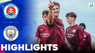 Manchester City vs Slovan Bratislava  Highlights  UEFA Youth League 01102024 [upl. by Si464]