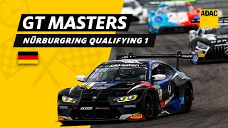 ADAC GT Masters Nürburgring 2023  ReLive Qualifying 1  Deutsch [upl. by Yelnoc]