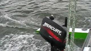 Kelsall Typhoon trimaran fast sailing [upl. by Keemahs]