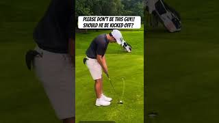 DON’T BE THIS GUY golf pga golfer golftips like subscribe americangolfer [upl. by Esiouqrut294]