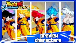 DRAGON BALL SPARKING ZERO PS2  GOKU AND VEGETA GAMEPLAY [upl. by Earley]