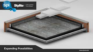 How to install Stylite Expanded Polystyrene EPS Inverted Flat Roof Insulation Boards [upl. by Benge]