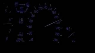 Maximum speed and acceleration LEXUS LS600hL [upl. by Esor]