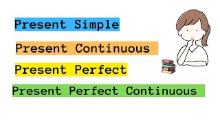 How can you use ALL the Present Tenses in sentences The differences between the present tenses [upl. by Eilsew]