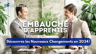 Aides à lembauche des apprentis et alternants  voici ce qui change [upl. by Aggappe]