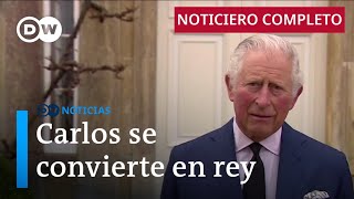 DW Noticias del 08 de septiembre Muere la reina Isabel II de Inglaterra Noticiero completo [upl. by Onaicram916]