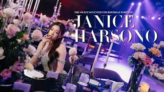 Janice Harsono  Sweet17th Birthday Highlight [upl. by Anej302]