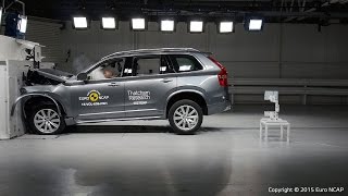 Volvo XC90 Crash Test Euro NCAP [upl. by Andros]