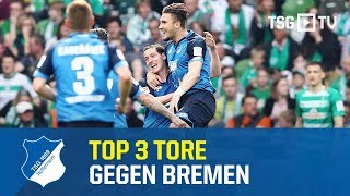 Top 3 Tore gegen Werder Bremen [upl. by Adnoryt]