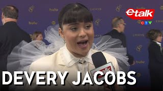 Devery Jacobs on giving ‘Reservation Dogs’ the sendoff it deserves at the 2024 Emmys  Etalk [upl. by Nelly258]