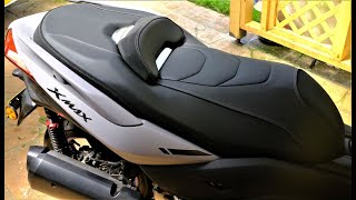 2022 Yamaha Xmax 300 I Just Fitted The Comfort Seat And Its Good  ENGLISH Version [upl. by Aihcila]