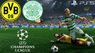 FC 25  BORUSSIA DORTMUND VS CELTIC  UEFA CHAMPIONS LEAGUE 2425  BVB STADION DORTMUND 4K PS5 [upl. by Rhee]