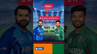 🏏INDIA vs BANGLADESH Test  2 inn  2 shortscricketiplmsdhonitrendingrespect [upl. by Nellek]