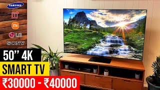 Best 50 inch 4K Smart TV in 2023 ⚡ Top 5 Best Premium 50quot 4k Android Smart TV in India 2023 ⚡ [upl. by Peadar]