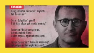 Bertolt Brecht  Okumuş bir işçi soruyor [upl. by Constantia]