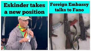 Foreign Embassy talks to Fano  Eskinder Nega takes a new position [upl. by Schecter]