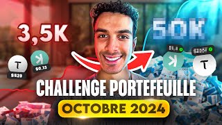 🚨 ACHAT DE 4 CRYPTOS  CHALLENGE PORTEFEUILLE OCTOBRE 2024 🔥 [upl. by Wera]