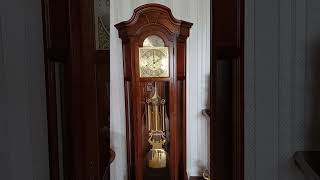 Standuhr grandfatherclock Hermle Westminster Melodie Germany [upl. by Thaddeus149]