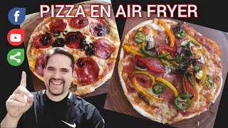 COMO HACER PIZZA EN AIRFRYER [upl. by Kcuhc]