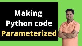 Making python code parameterized Command line arguments in python python scripts with parameters [upl. by Kutzenco]