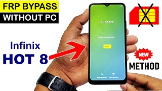 Infinix HOT 8 X650C FRP LOCKGOOGLE ACCOUNT BYPASS Without PC New Method 🔥🔥🔥 [upl. by Atterbury]