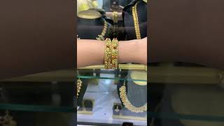 1369₹ pagadam bangles sizes 24 amp 26 amp 28 amp 210  pagadam bangles goldjewellery [upl. by Ariaek]