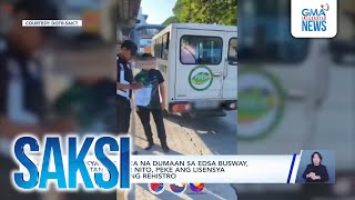 Saksi Part 3 Pekeng lisensya at dumaan sa EDSA busway Tom Rodriguez umaming may anak na [upl. by Hpejsoj858]