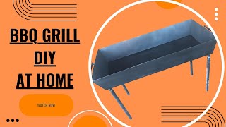 DIY BBQ Grill Build Your Own Backyard Smoker charlesforge [upl. by Sulakcin]