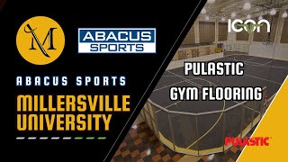 Millersville University Pulastic Flooring Installation  Abacus Sports [upl. by Aiki]