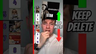 Keep 5 Eminem Songs DELETE 5 😳 rap eminem shorts [upl. by Siver306]