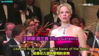 【我心花怒放】 艾琳娜嘉兰查倾情演绎 Elina Garanca  Mon cœur souvre à ta voix [upl. by Lorie621]