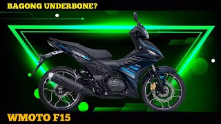 WMOTO F15 POGING UNDERBONE  SPECS amp PRICE [upl. by Longtin522]