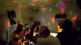 Guys blasting Caramelldansen at a halloween party [upl. by Madelina]