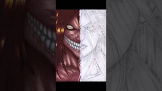 Drawing Eren Yeager  Attack Titan  Attack on Titan  Part 2  1 [upl. by Waring]