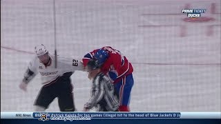 Patrick Maroon vs Michael Blunden Oct 24 2013 [upl. by Tobit]