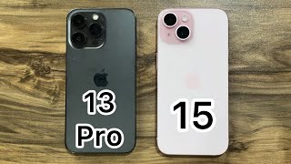 iPhone 13 Pro vs iPhone 15 [upl. by Bock323]