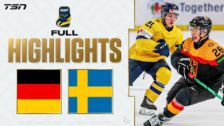 Sweden vs Germany FULL HIGHLIGHTS  2024 World Junior Championship [upl. by Elias]