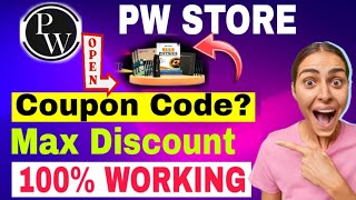 Best Coupon code for PW store coupon code  physics wallah store coupon code  pw store coupon code [upl. by Pollock]