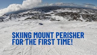 Skiing Mount Perisher for the first time  Skiing day 6 [upl. by Adian]