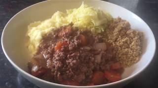 Scottish mince tatties amp skirlie recipe amp Cook with me [upl. by Ellennod]