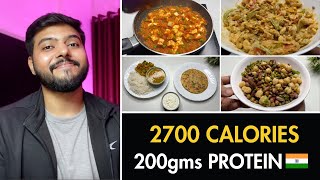 East 2700 Calorie Bodybuilding diet with 200gms of protein [upl. by Aizek]