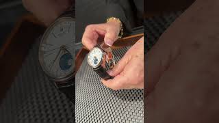 Rolex Cellini Moonphase White Dial Rose Gold Mens Watch 50535 Review  SwissWatchExpo [upl. by Colwen]