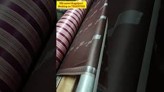 Cotton silk saree bhagalpursilksaree youtubeshorts best handloom viralvideo [upl. by Dutchman164]