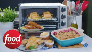 5 Toaster Oven Meals  Food Network [upl. by Aracal]