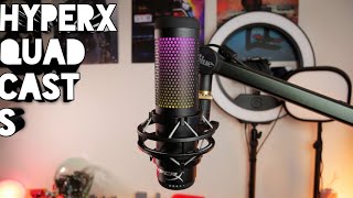 HyperX Quadcast S review unboxing setup including problems fun and mic samples [upl. by Siclari]