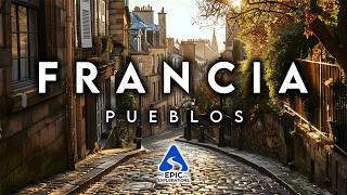 Los Pueblos Más Bellos de Francia  Guía de Viaje en 4K [upl. by Nerin]