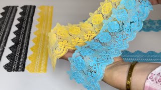 How to make a quick lace in an hour ready to use with only 3 ingredients دانتيل غذائي بساعة فقد [upl. by Linet]